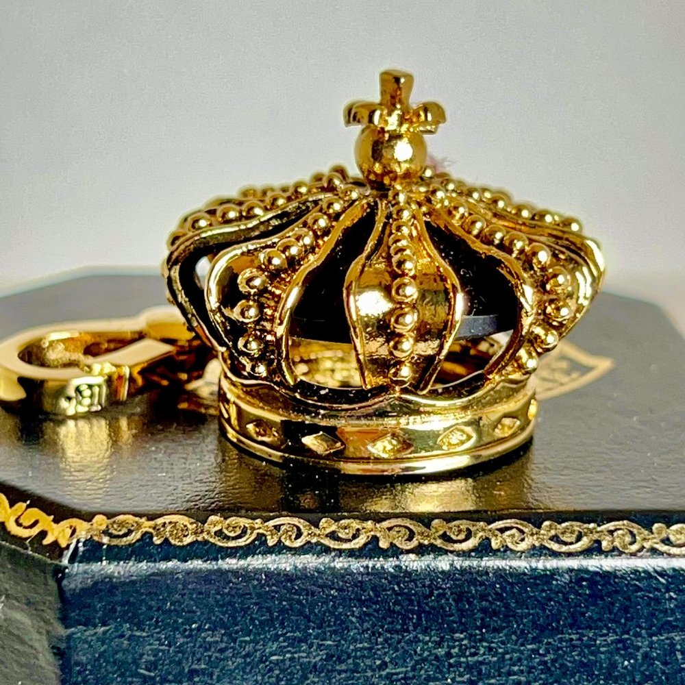 Juicy Couture Ruby King Crown charm-NWB